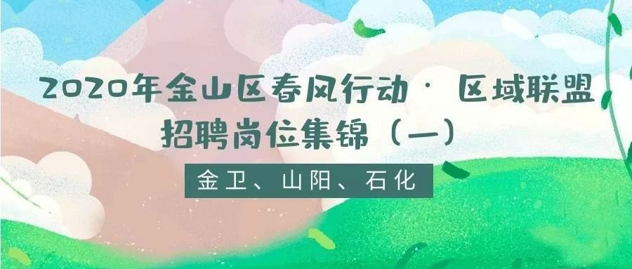 金山区最新招聘信息全面解析