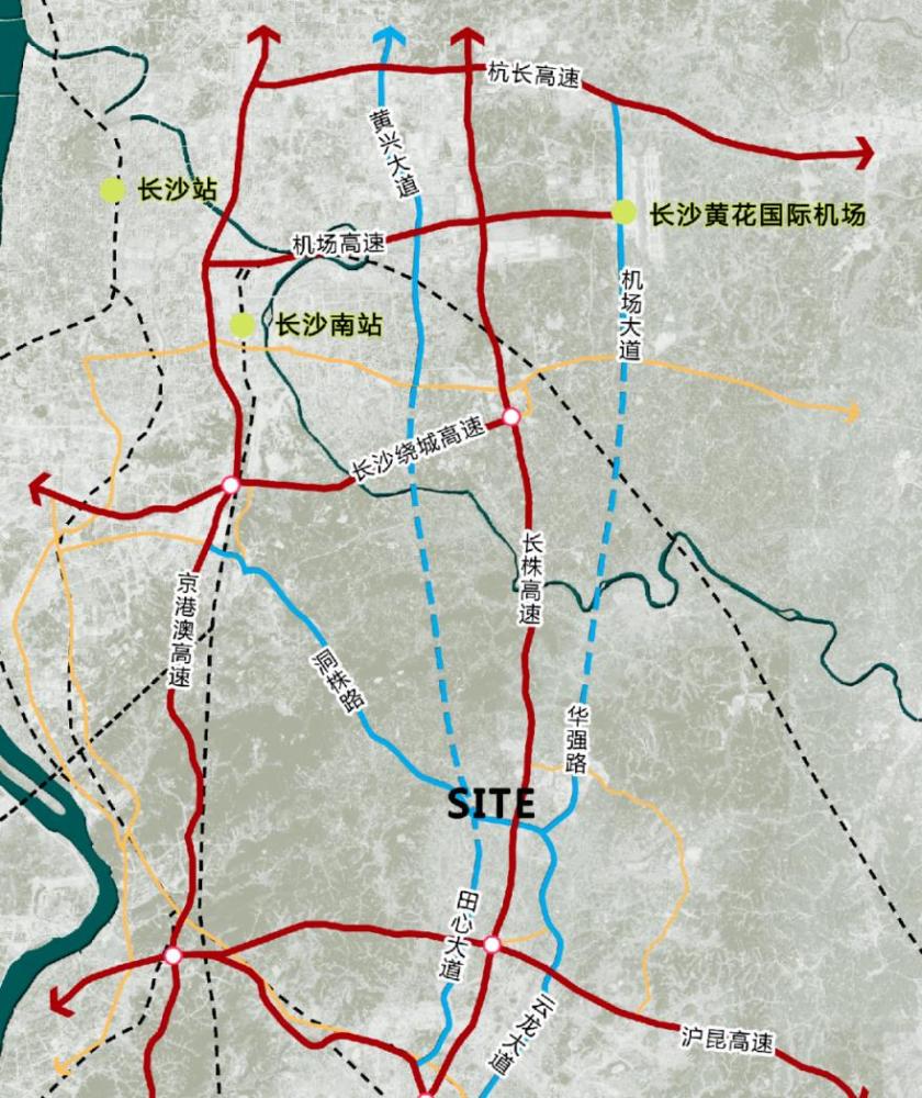 长沙北横线最新线路图，揭秘城市新脉络