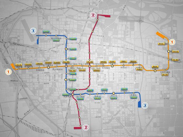 石家庄地铁最新线路图，城市脉络的全新展示