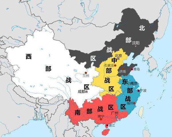 中国五大军区的战略地位及未来展望分析